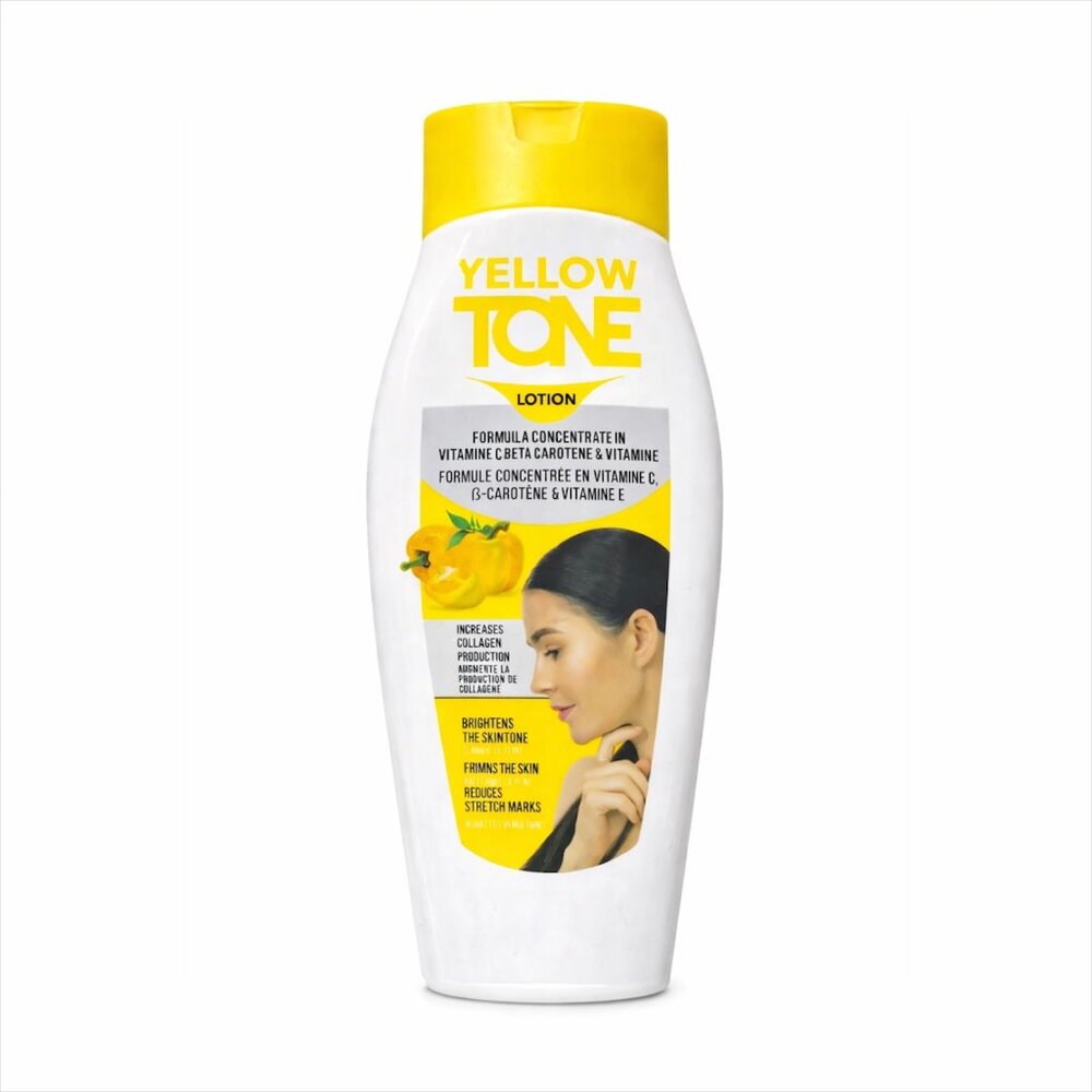 YellowTone Body Lotion 400ml Skin Brightening Moisturizer Vitamin C Carotene